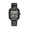 Rado True Square Men's 38mm High-Tech Ceramic Skeleton Automatic Watch R27086162 - Wallace Bishop