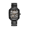 Rado True Square 38mm High-Tech Ceramic Skeleton Automatic Watch R27086162
