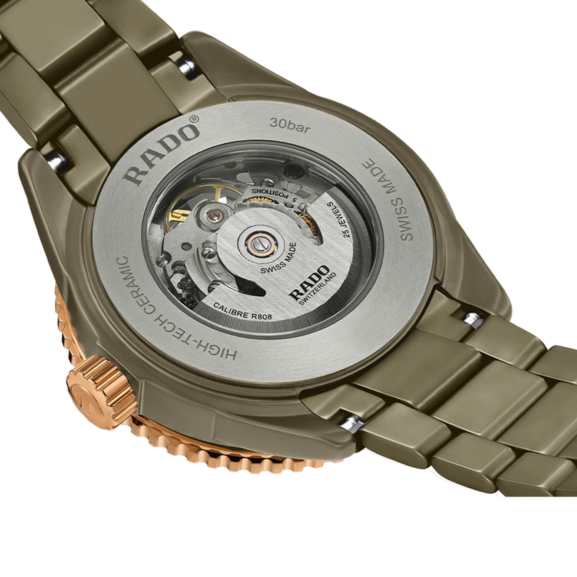 Rado Captain Cook Men's 43mm High-Tech Ceramic Automatic Watch R32 150 162