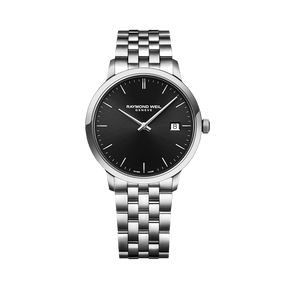 Raymond Weil 39mm Toccata Classic Steel Black Dial Men's Watch 5485-ST-20001 - Wallace Bishop