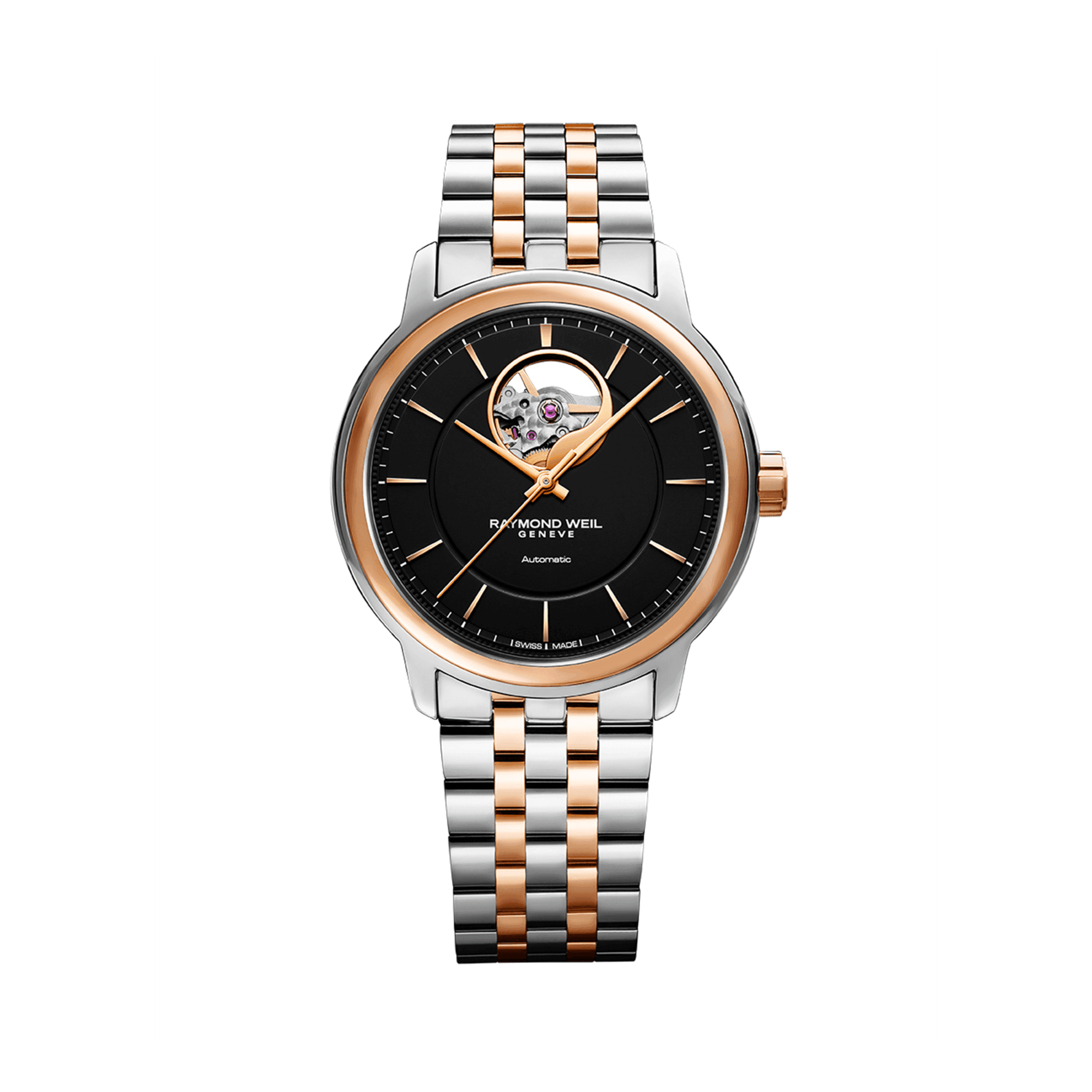 Maestro automatic silver dial 2025 men's watch