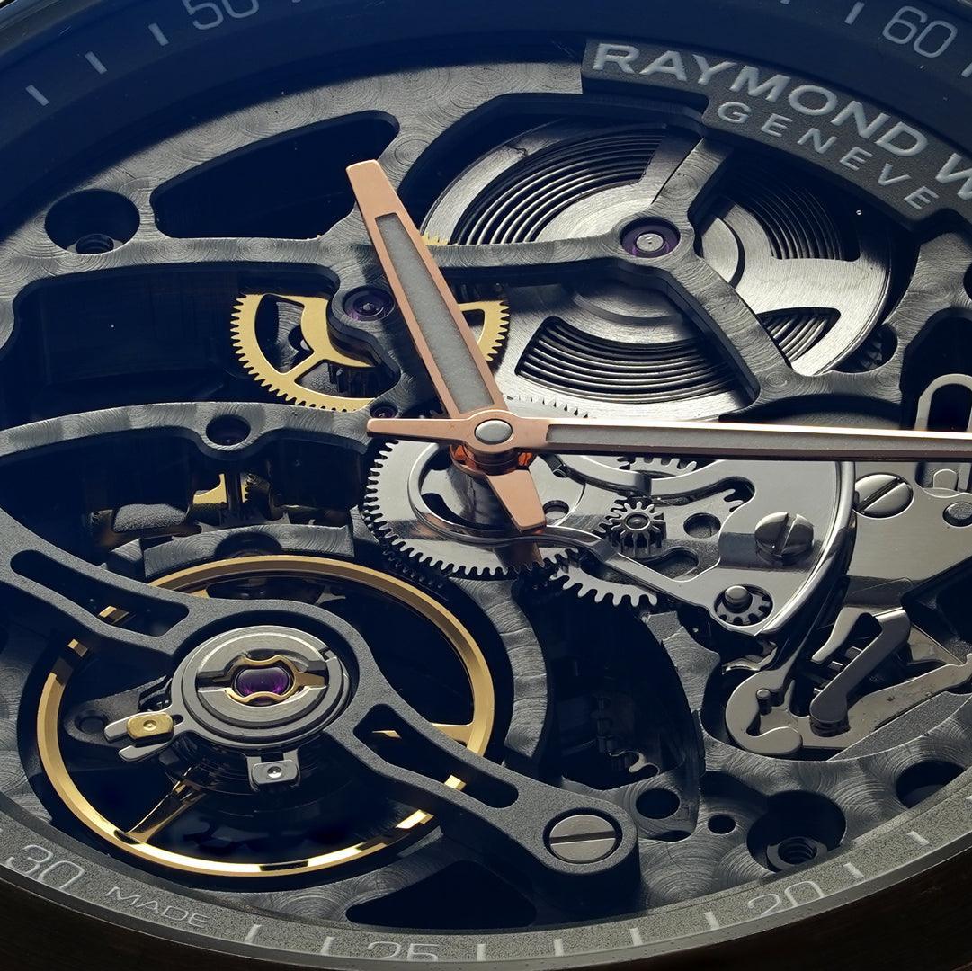 Raymond Weil Freelancer 42mm Skeleton Automatic Men's Bronze Watch 2785-SBC-60000 - Wallace Bishop