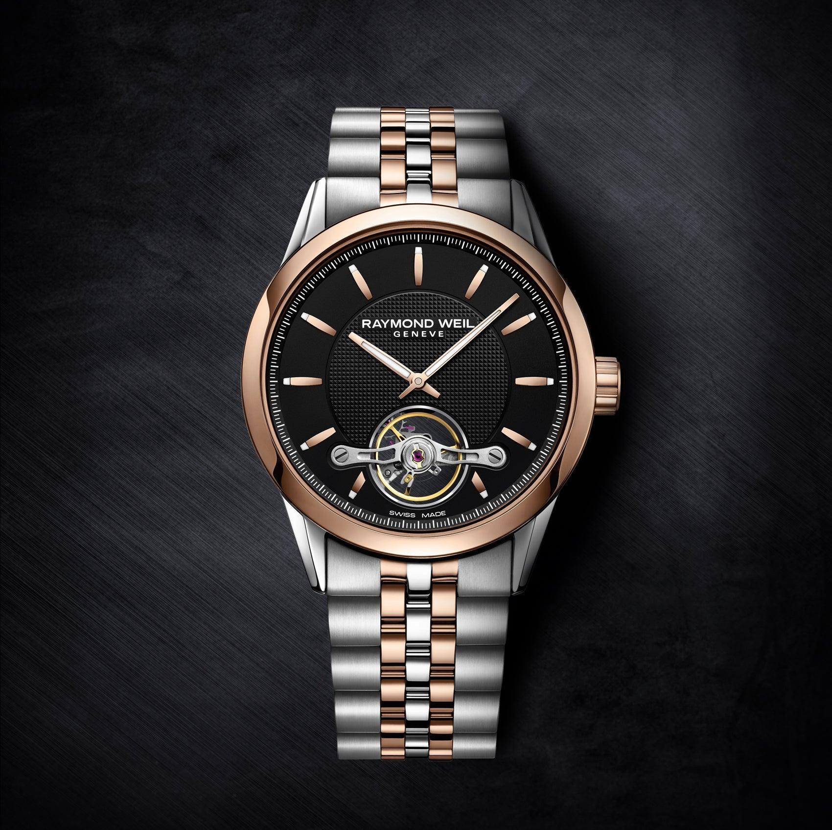 Raymond Weil Freelancer Men's 42mm Stainless Steel & Rose PVD Automatic Watch 2780-SP5-20001 - Wallace Bishop