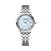 Raymond Weil Toccata Ladies White Mother-of-Pearl Diamond Quartz Watch 29mm 5985-ST-97081