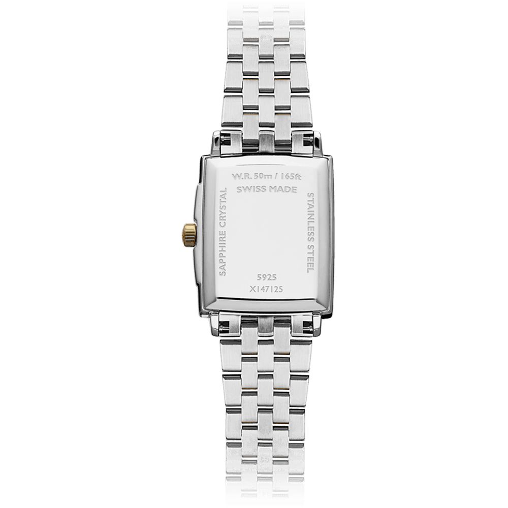 RAYMOND WEIL TOCCATA Women's Stainless Steel & Yellow IP Quartz Watch 5925-STP-00300
