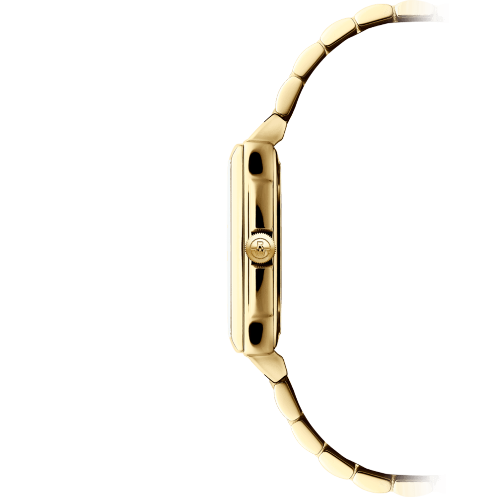 Raymond Weil Women's Toccata Gold PVD Quartz Dress Watch Mother-Of-Pearl Diamond Dial