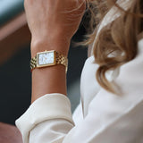Raymond Weil Women's Toccata Gold PVD Quartz Dress Watch Mother-Of-Pearl Diamond Dial