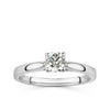 Rendition 0.50ct TW Diamond Solitaire Ring in 9ct White Gold