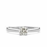 Rendition 0.50ct TW Diamond Solitaire Ring in 9ct White Gold