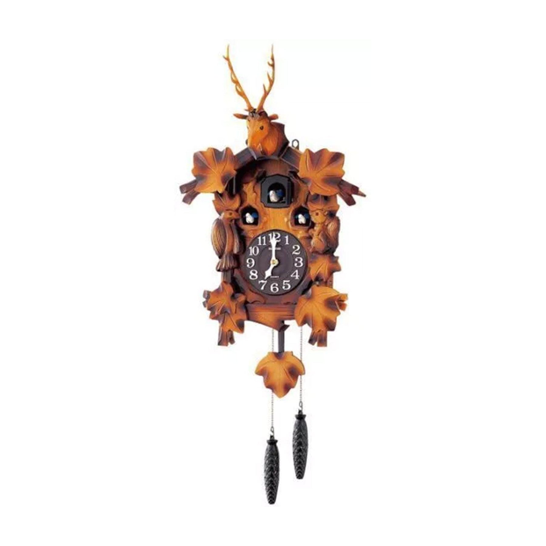 Rhythm Timber Quartz Clock Cuckoo Clock 4MJ419-R06 - Wallace Bishop