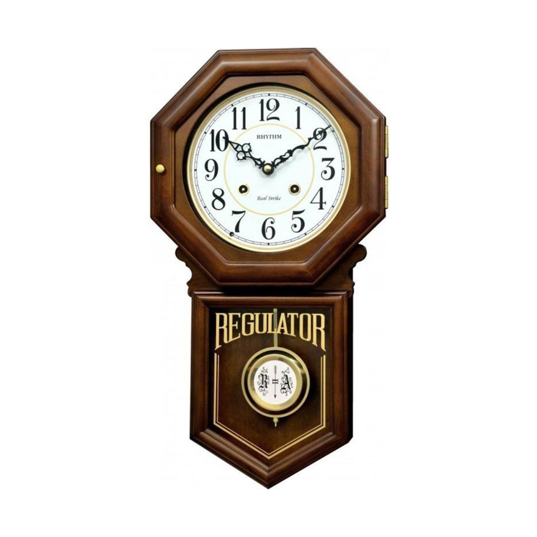 Rhythm Timber Quartz Longcase Clock CMJ586NR06 - Wallace Bishop
