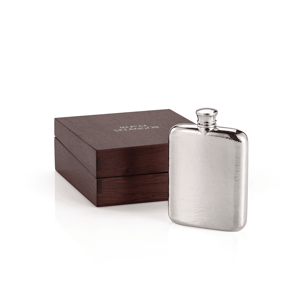 Royal Selangor Impression Hip Flask 140ml - Wallace Bishop