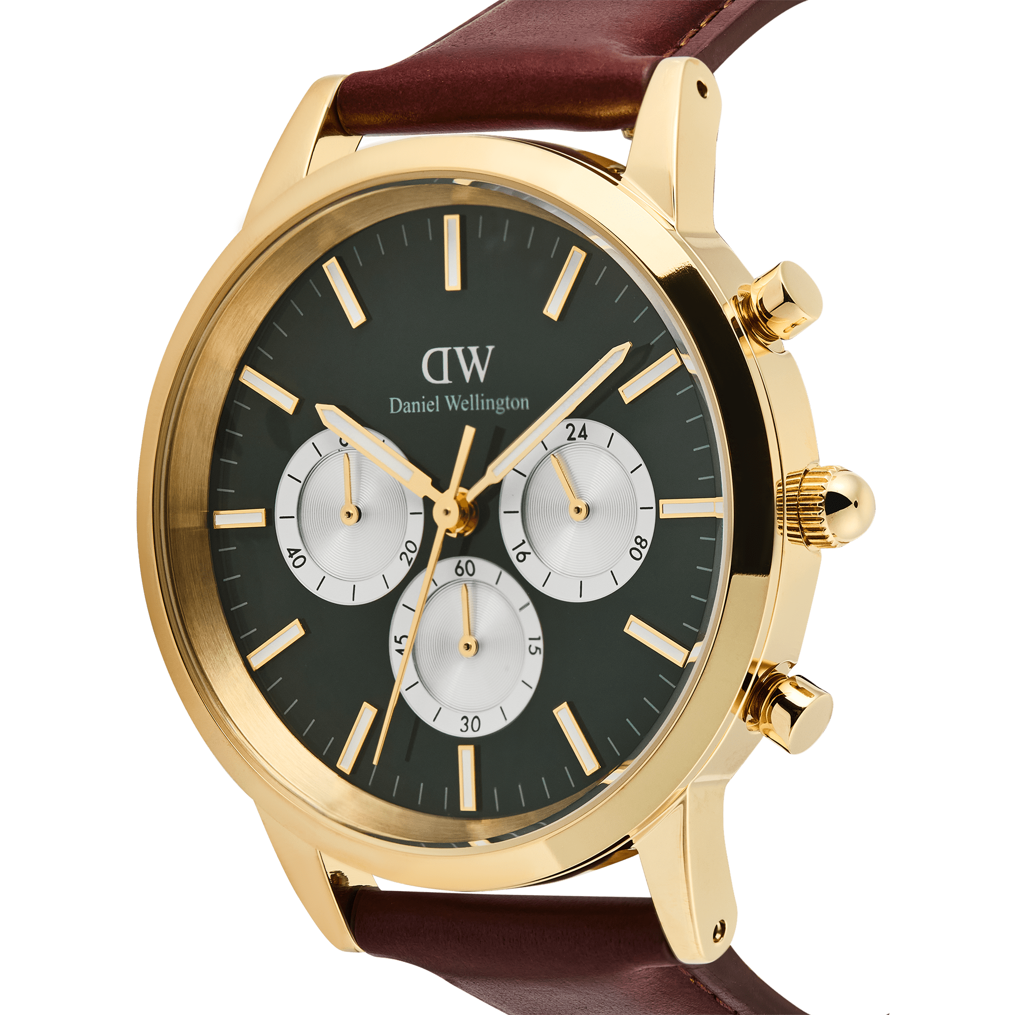 Daniel Wellington Iconic ChronographSt Mawes Emerald Panda Gold