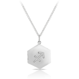 Sagittarius Pendant in Sterling Silver - Wallace Bishop