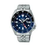 Seiko 5 Sports Men's 42.5mm Stainless Steel Automatic GMT Watch SSK003K