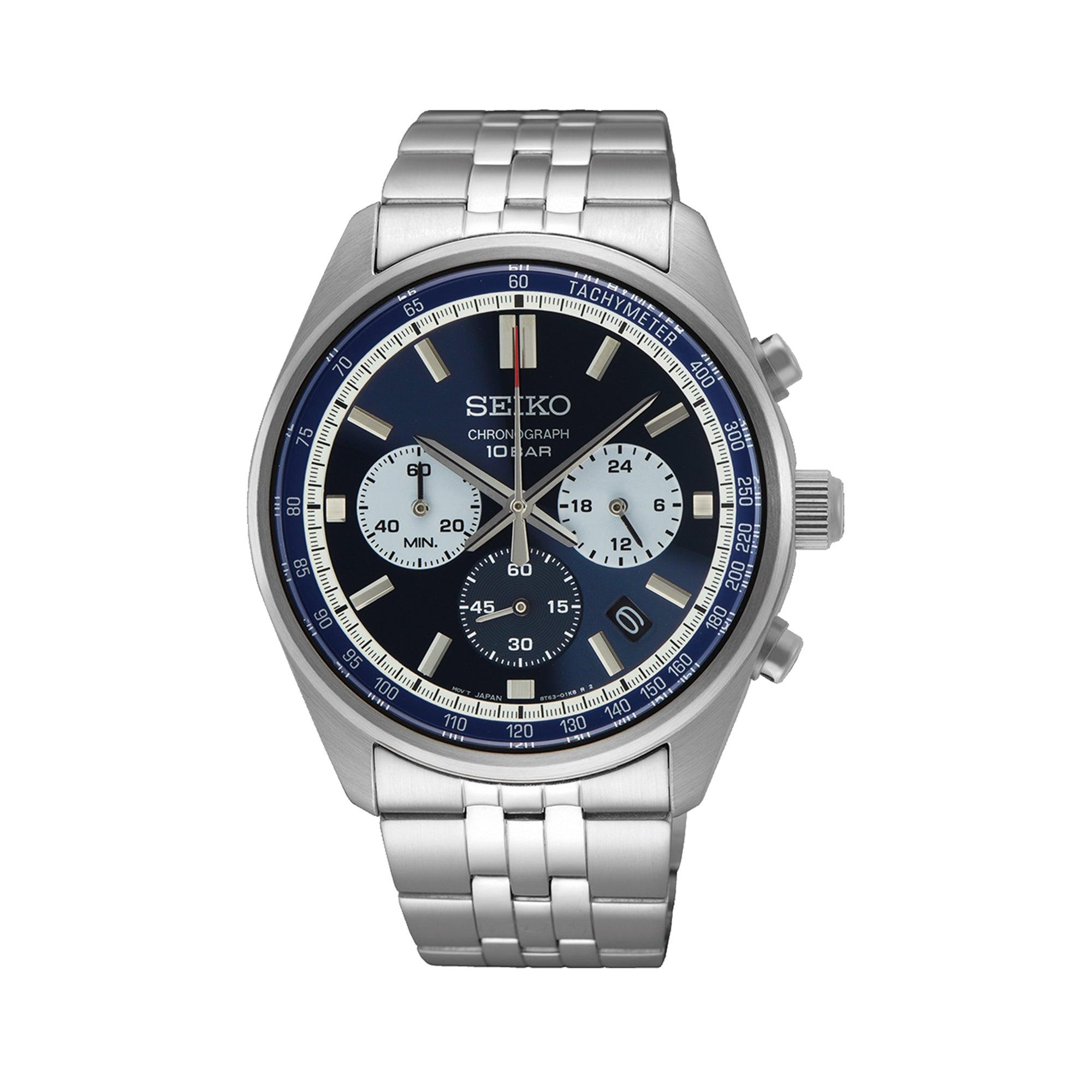Seiko Conceptual Regular 41.50mm Quartz Chronograph Watch