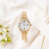 Seiko Conceptual & Regular Women's Gold PVD Solar Watch SUT428P