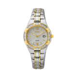 Seiko Conceptual & Regular Women's Two-Tone Solar Watch SUT426P