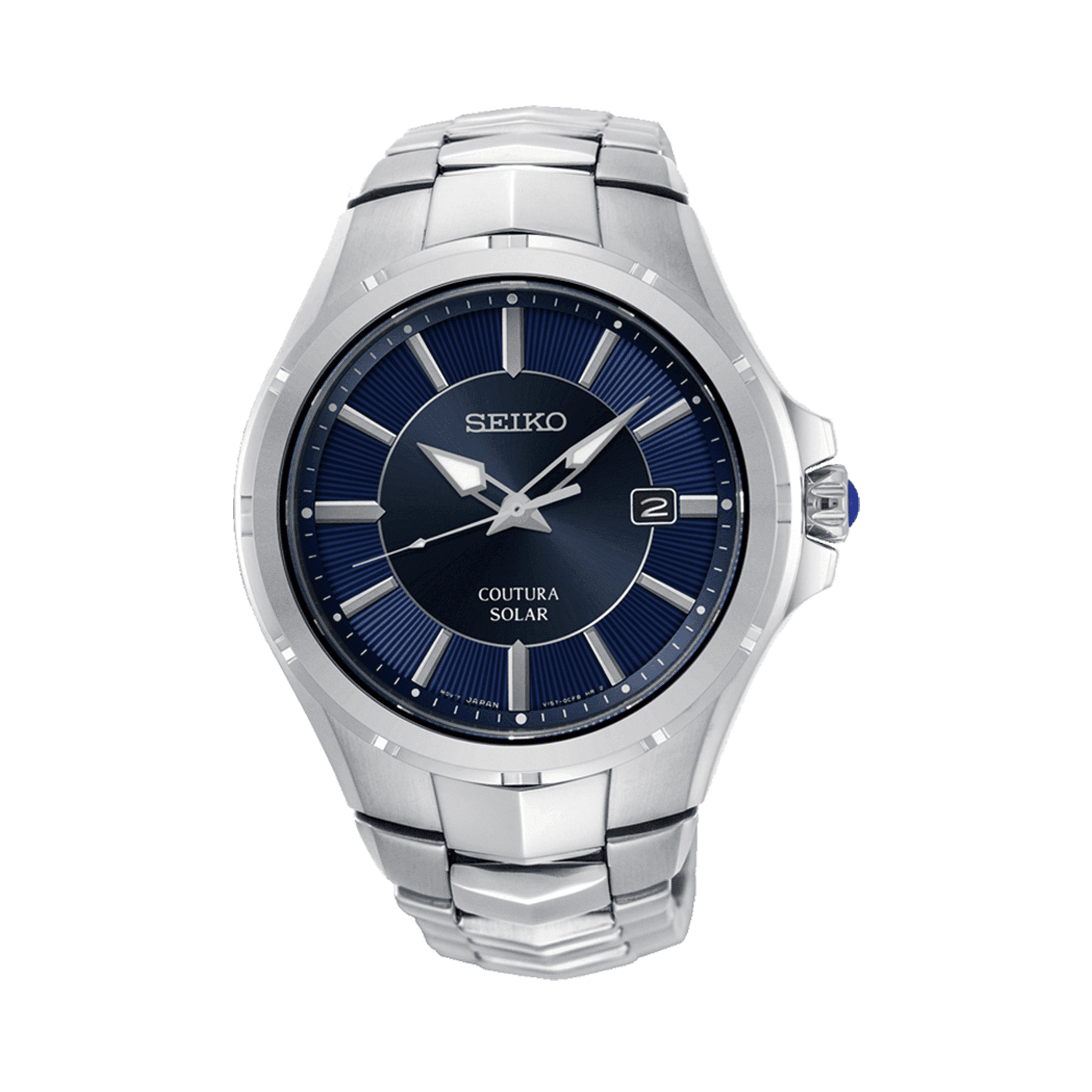 Seiko Coutura Men's 42.5mm Stainless Steel Solar Watch SNE511P