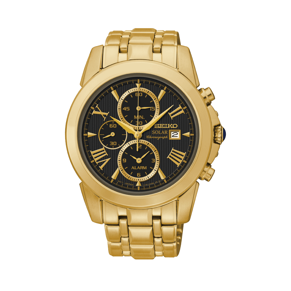 Seiko Le Grand Sport Solar Chronograph Men's 41.50mm Watch SSC196P-9