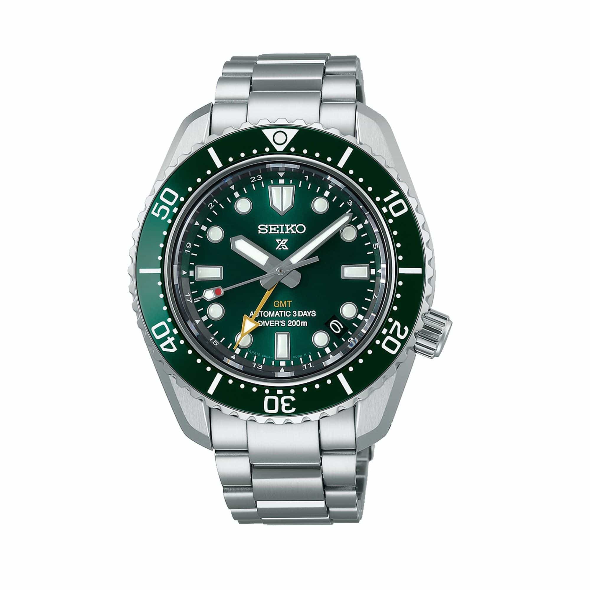 Seiko Prospex 42mm Automatic GMT Watch SPB381J