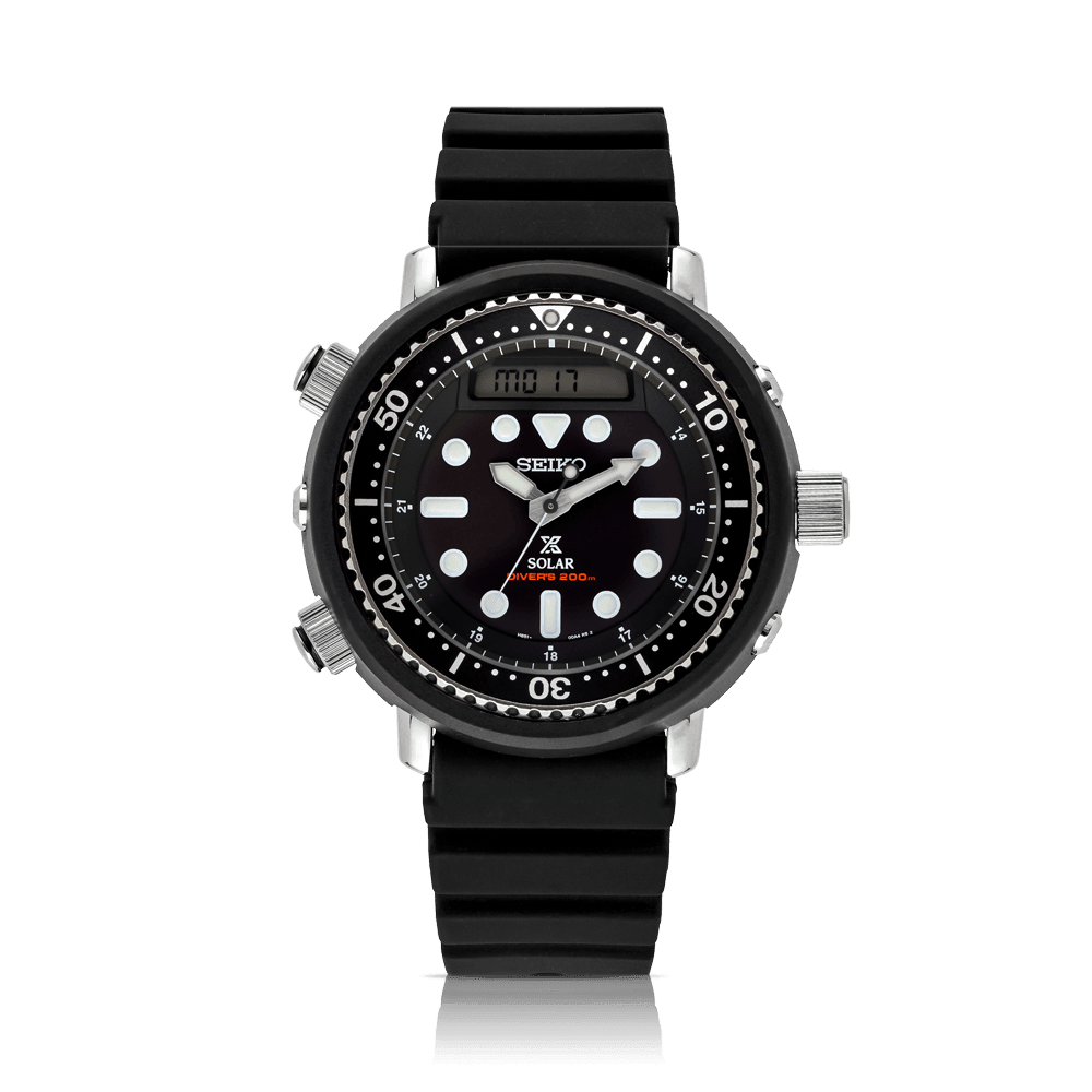 Seiko Prospex Men's 47.8mm Stainless Steel Analogue Digital Watch SNJ025P