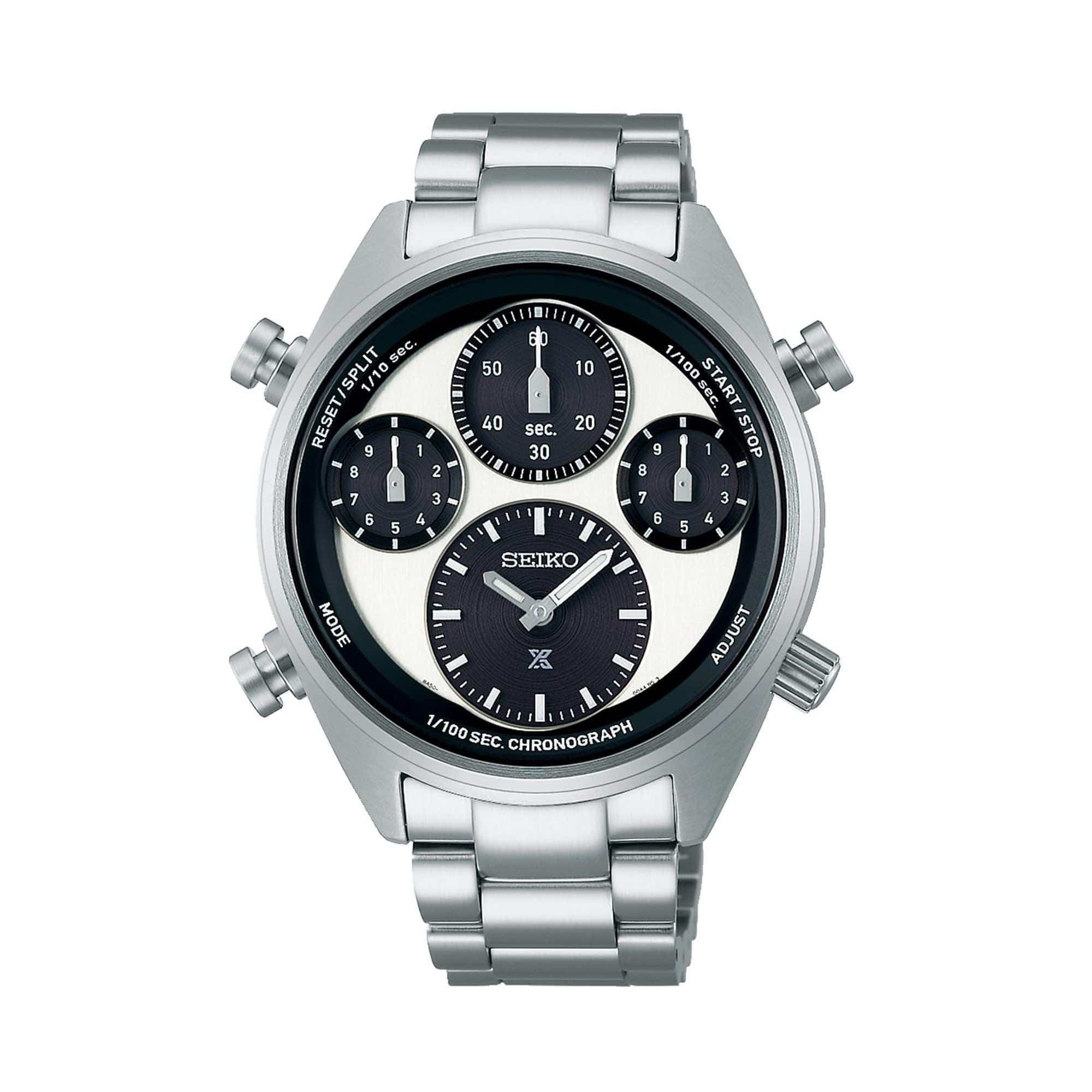 Seiko Prospex Speedtimer 42mm Quartz Chronograph Watch SFJ001P1