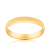 Solid Round Bangle in 9ct Yellow Gold