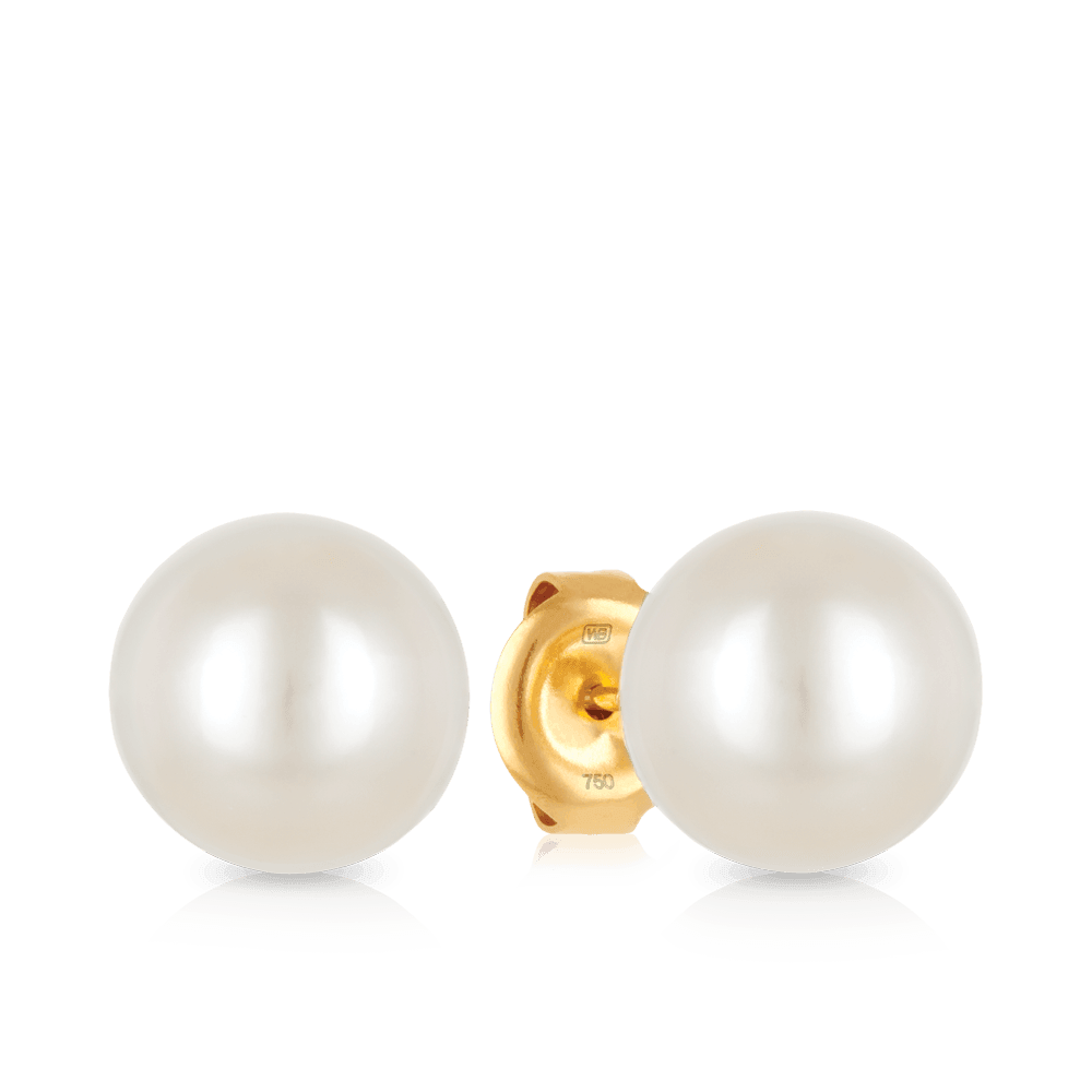 South Sea Pearl Earrings in 18ct Yellow Gold