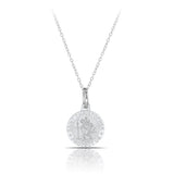 St Christopher Pendant in Sterling Silver
