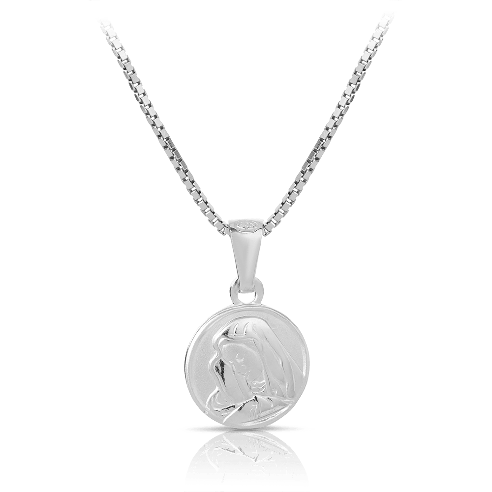 St Mary Necklace in Sterling Silver