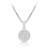 St Mary Necklace in Sterling Silver - Wallace Bishop
