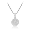 St Mary Necklace in Sterling Silver