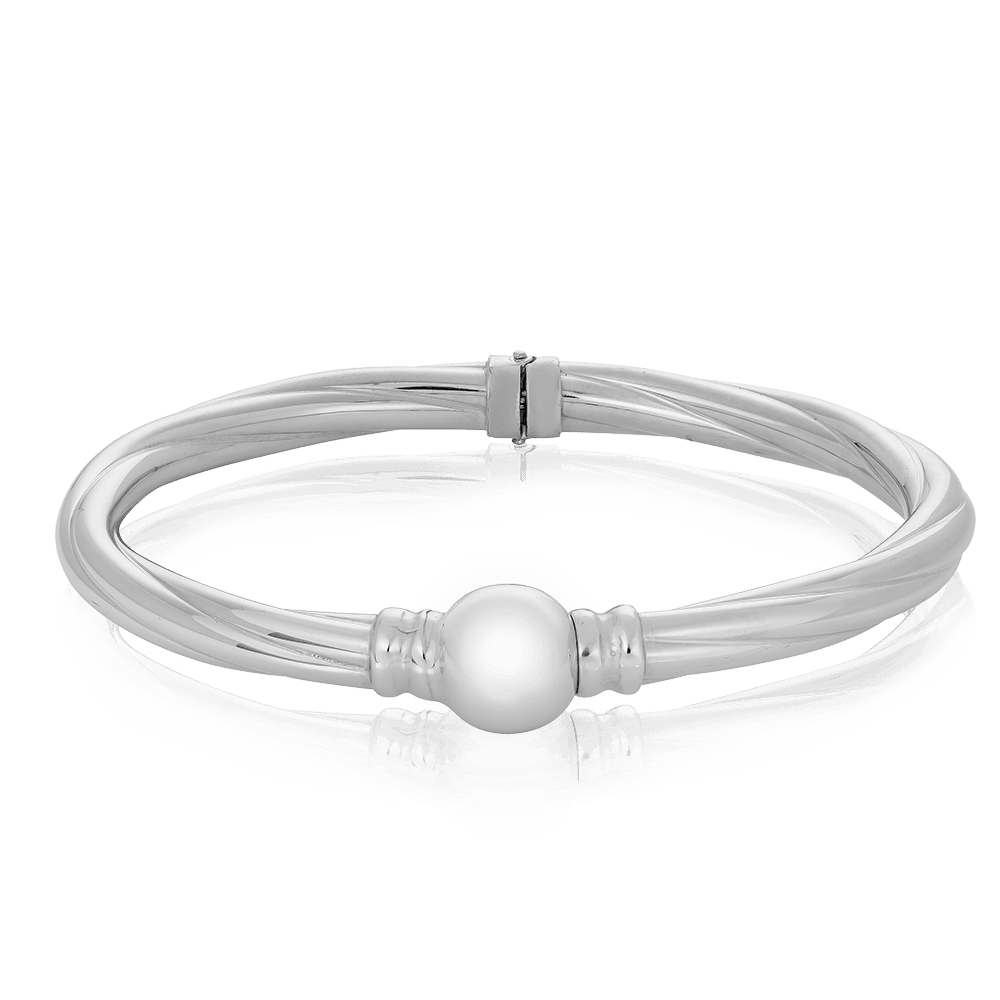 Sterling Silver Bangle - Wallace Bishop