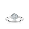Sterling Silver Cubic Zirconia Snowflake Ring - Wallace Bishop