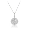 Sterling Silver Guardian Angel Pendant