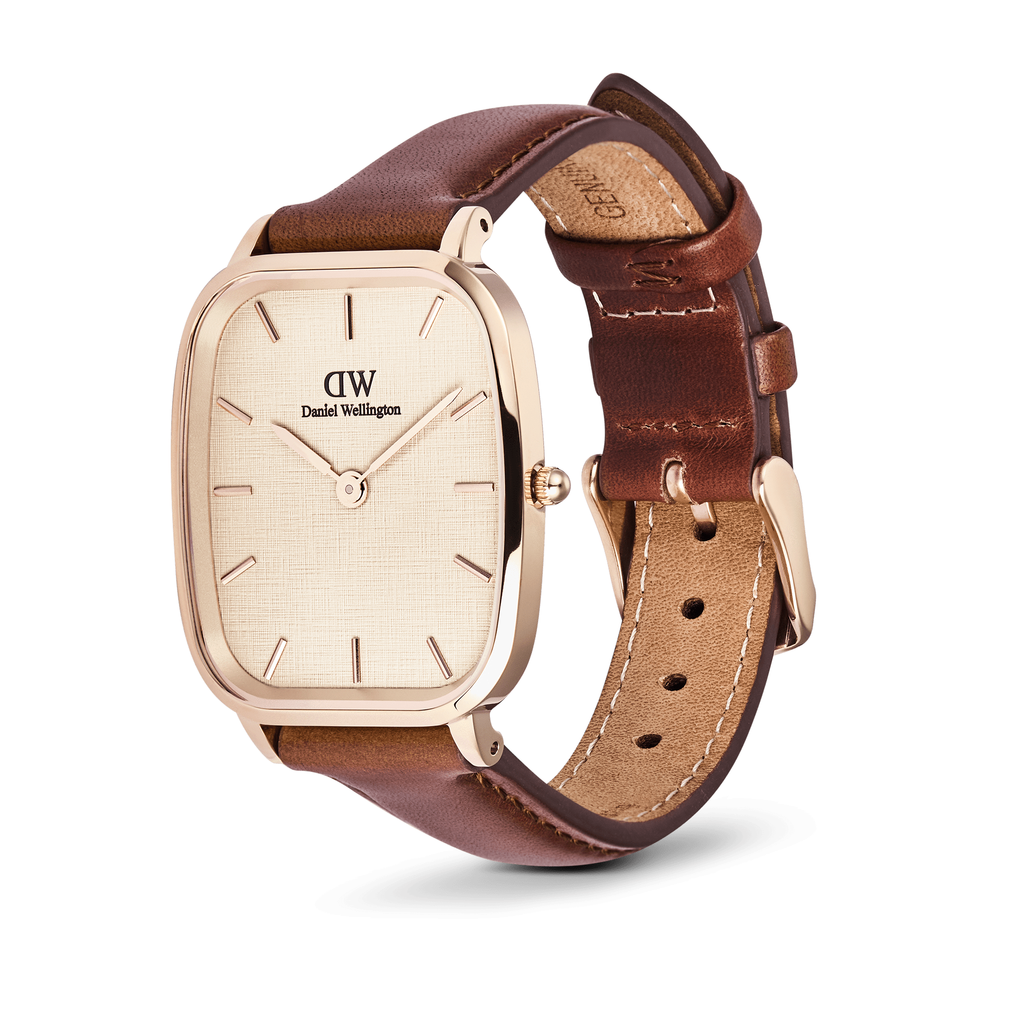 Daniel Wellington Marlon St Mawes Linen Rose Gold Watch