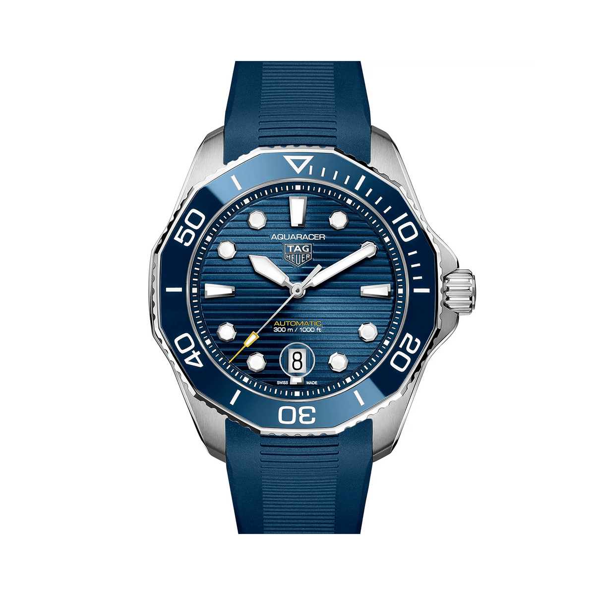 TAG Heuer Aquaracer Men's 43mm Stainless Steel Automatic Watch WBP201B.FT6198 - Wallace Bishop