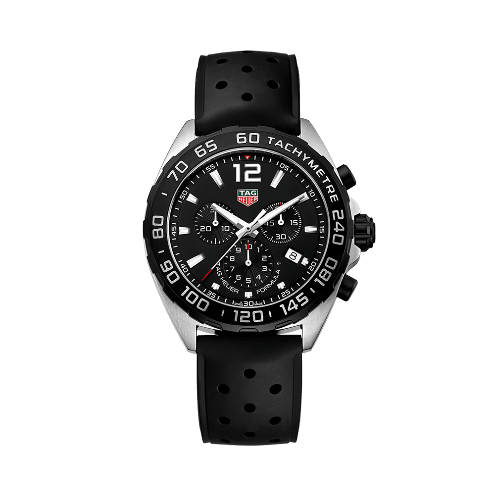 TAG Heuer Formula 1 Men's 43mm Stainless Steel Quartz Chronograph Watch CAZ1010.FT8024 - Wallace Bishop