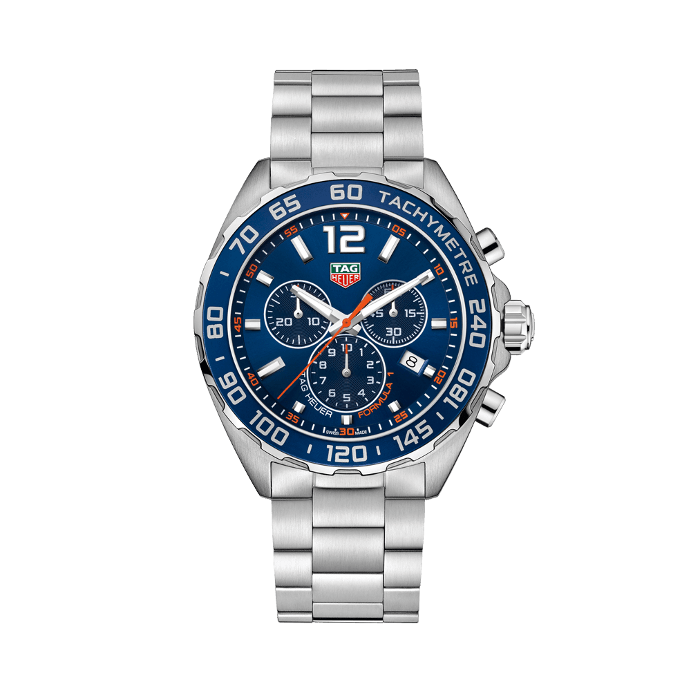Tag heuer formula shop 1 quartz chronograph watch