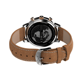 Timex Chicago Chronograph 45mm Leather Strap Watch TW2U39000