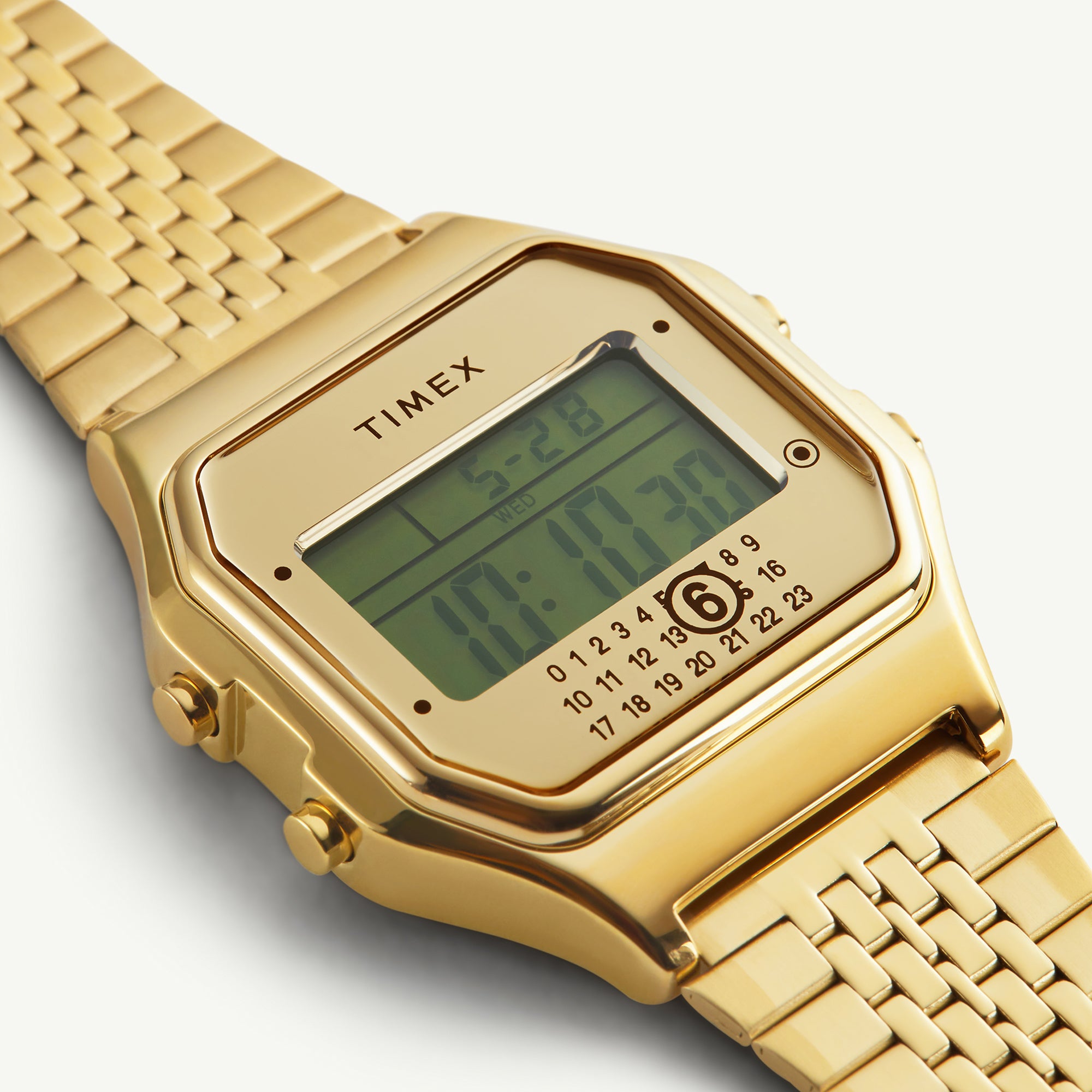 Timex x MM6 Maison Margiela T-80 Digital 34mm Watch Gift Set TWG067500