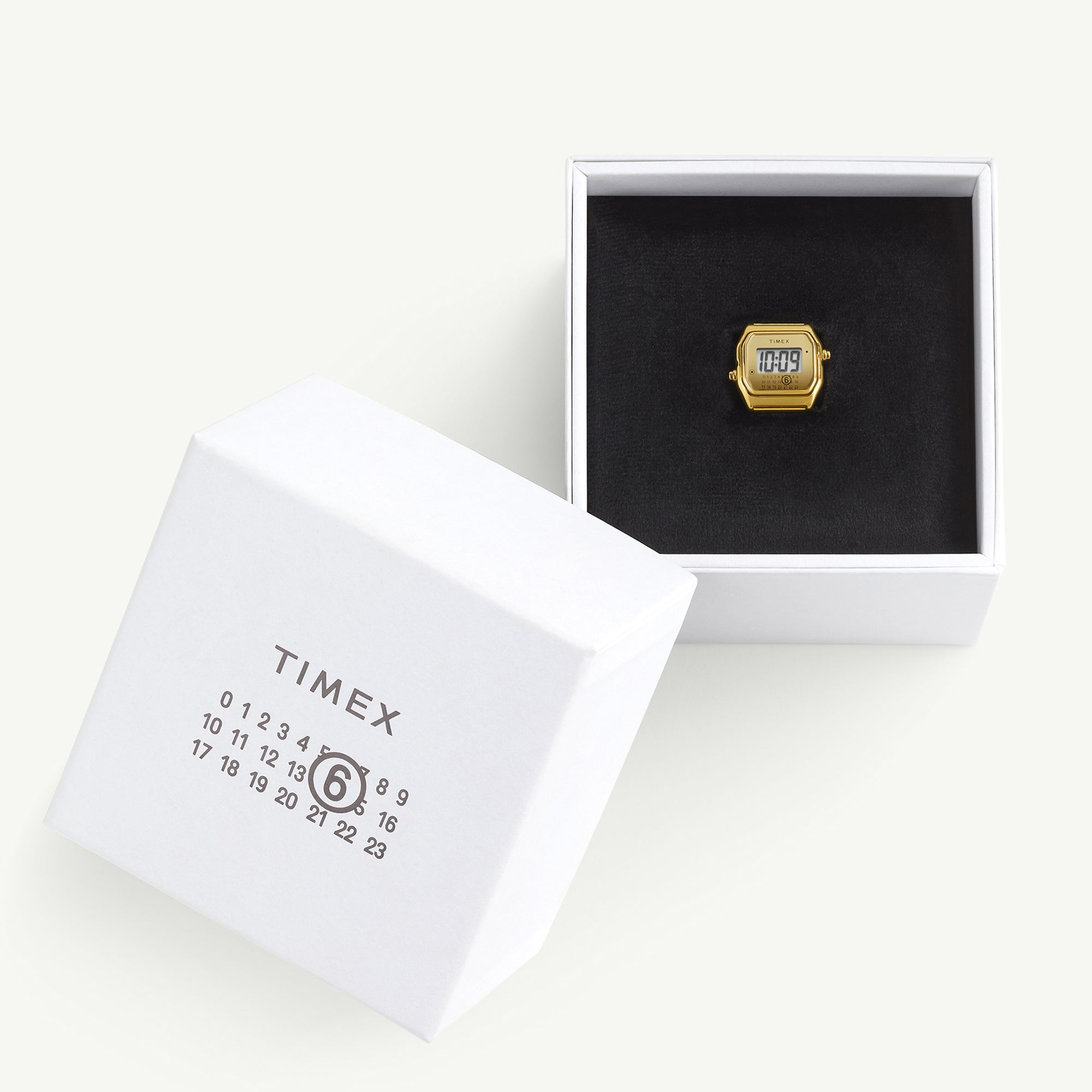 Timex x MM6 Maison Margiela T-80 Digital Ring Watch M/L TW2Y50200