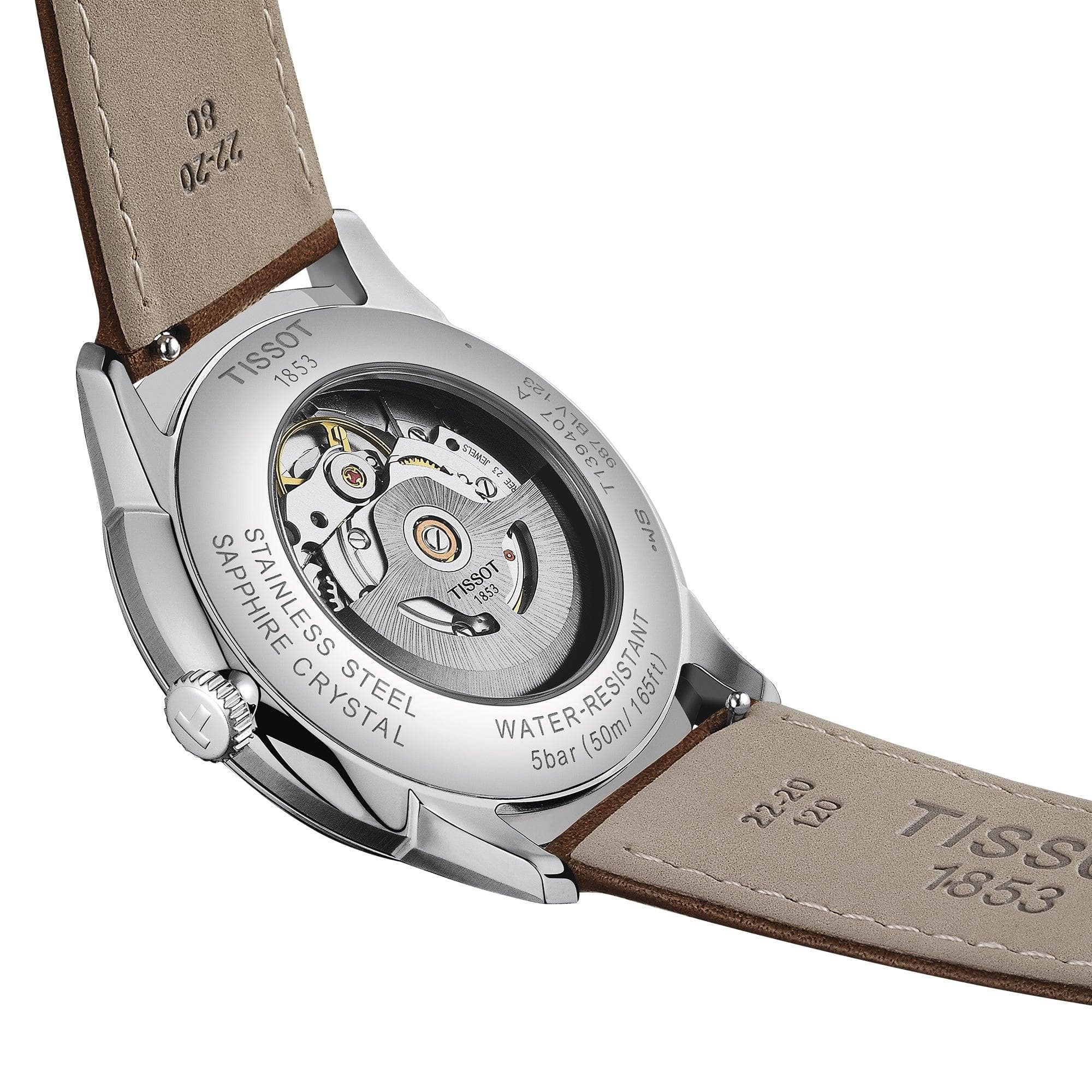 Tissot Chemin Des Tourelles 42mm Men's Automatic Watch T139.407.16.041.00
