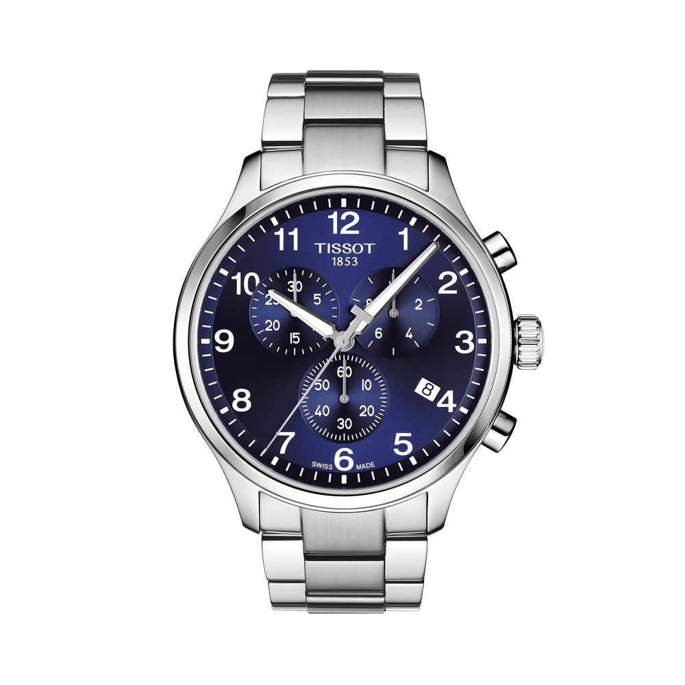 Tissot Chrono XL Men's 45mm Stainless Steel Quartz Chronograph Watch T116.617.11.047.01