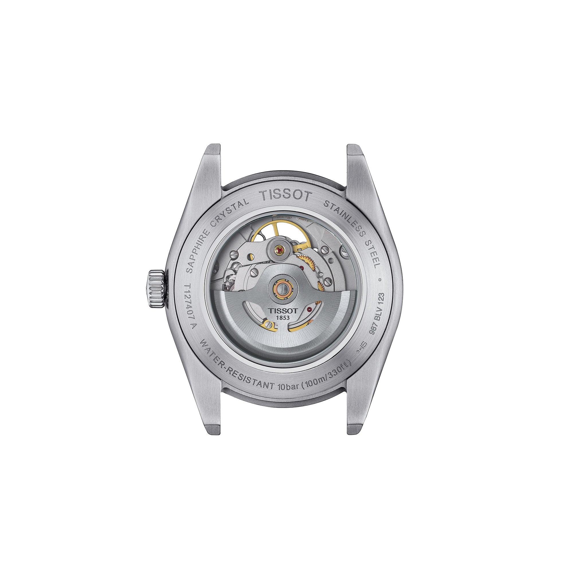 Tissot Gentleman T-Classic Open Heart 40mm Automatic Watch T127.407.11.041.01 - Wallace Bishop