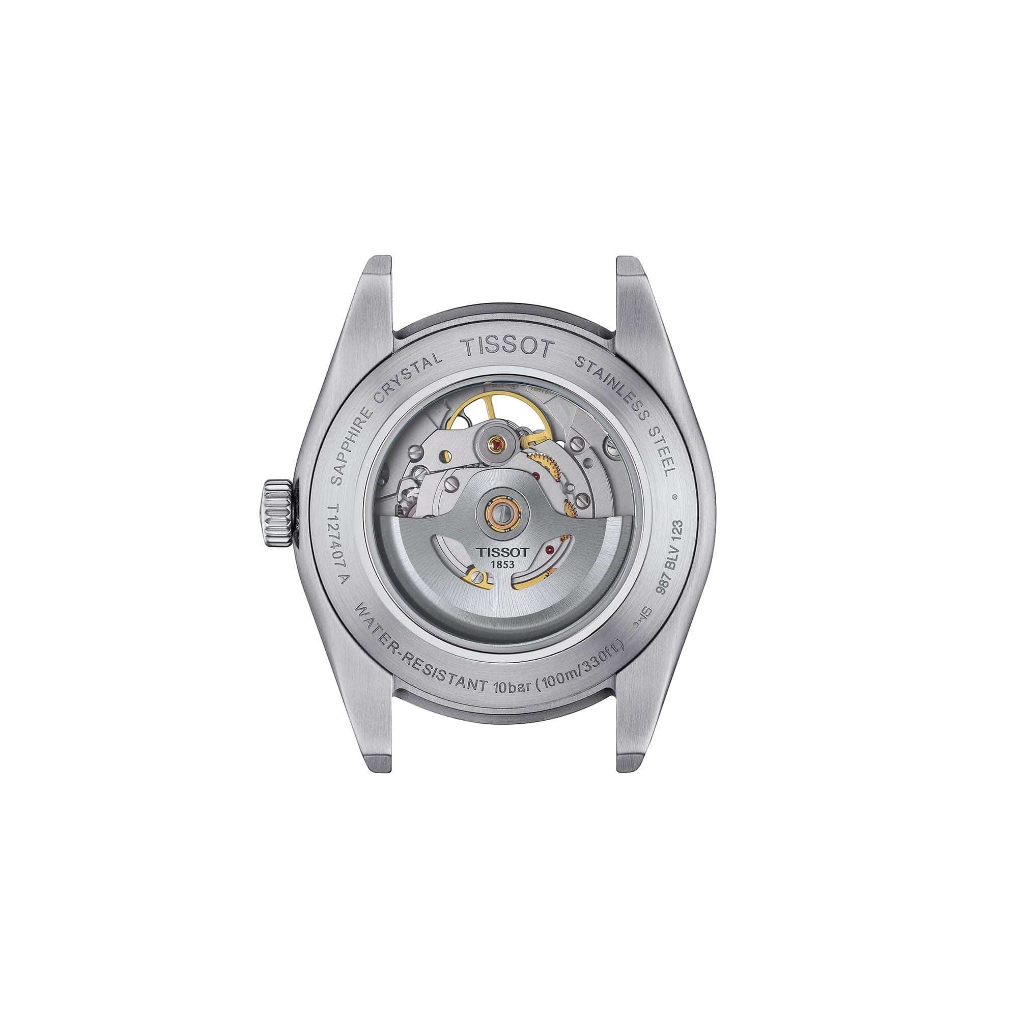 Tissot Gentleman Powermatic 80 Open Heart 40mm Automatic Watch T127.407.11.041.01