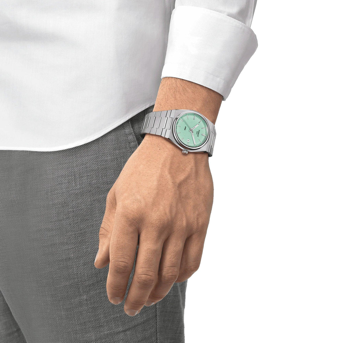 Tissot Men's 40mm PRX Quartz Watch T137.410.11.091.01 - Wallace Bishop