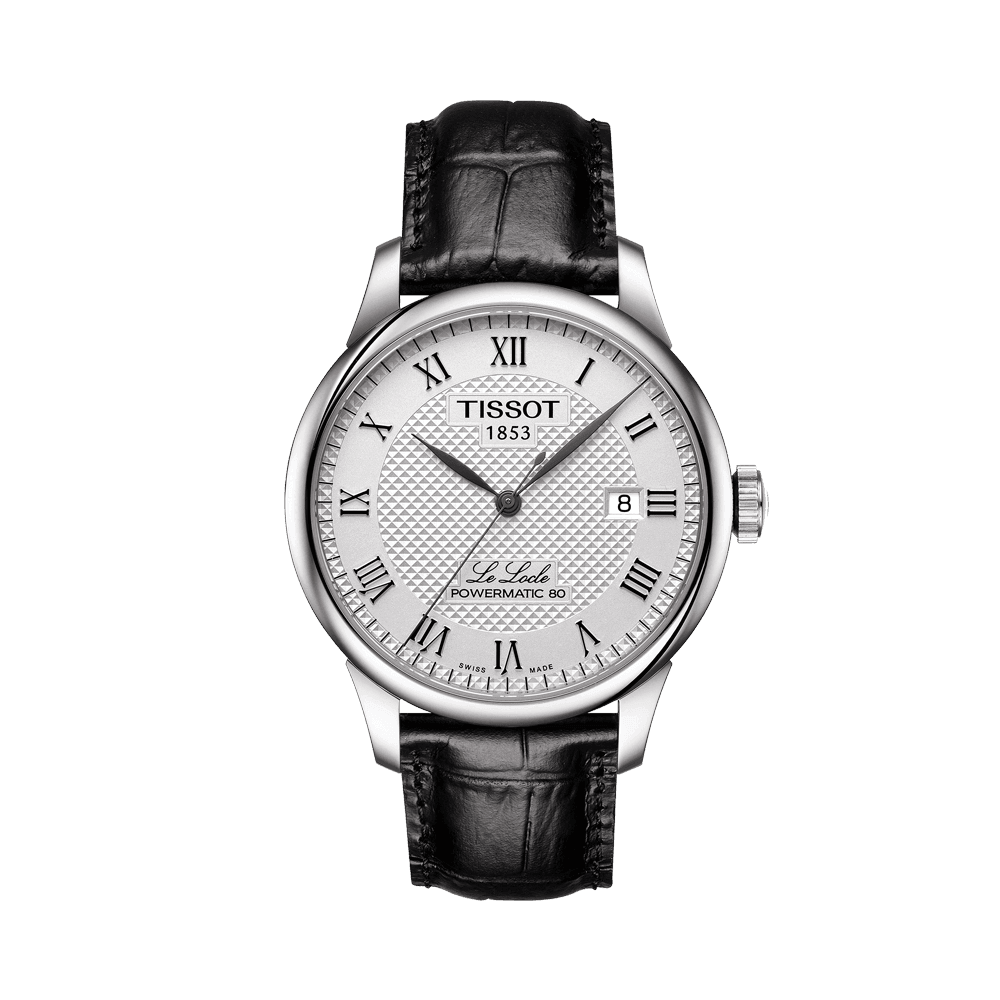 Tissot Men's Stainless Steel Automatic Heritage Watch Silver Dial - Wallace Bishop
