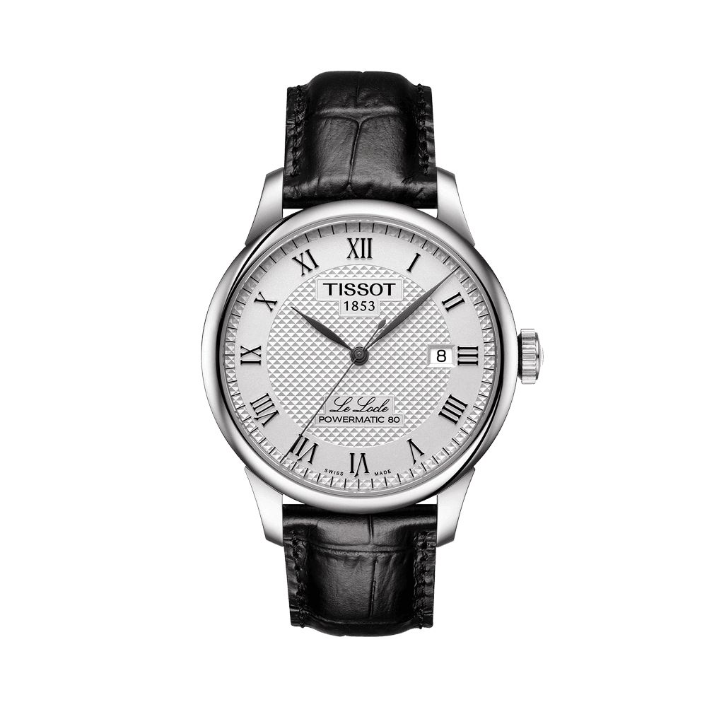 Tissot Men's Stainless Steel Automatic Heritage Watch Silver Dial